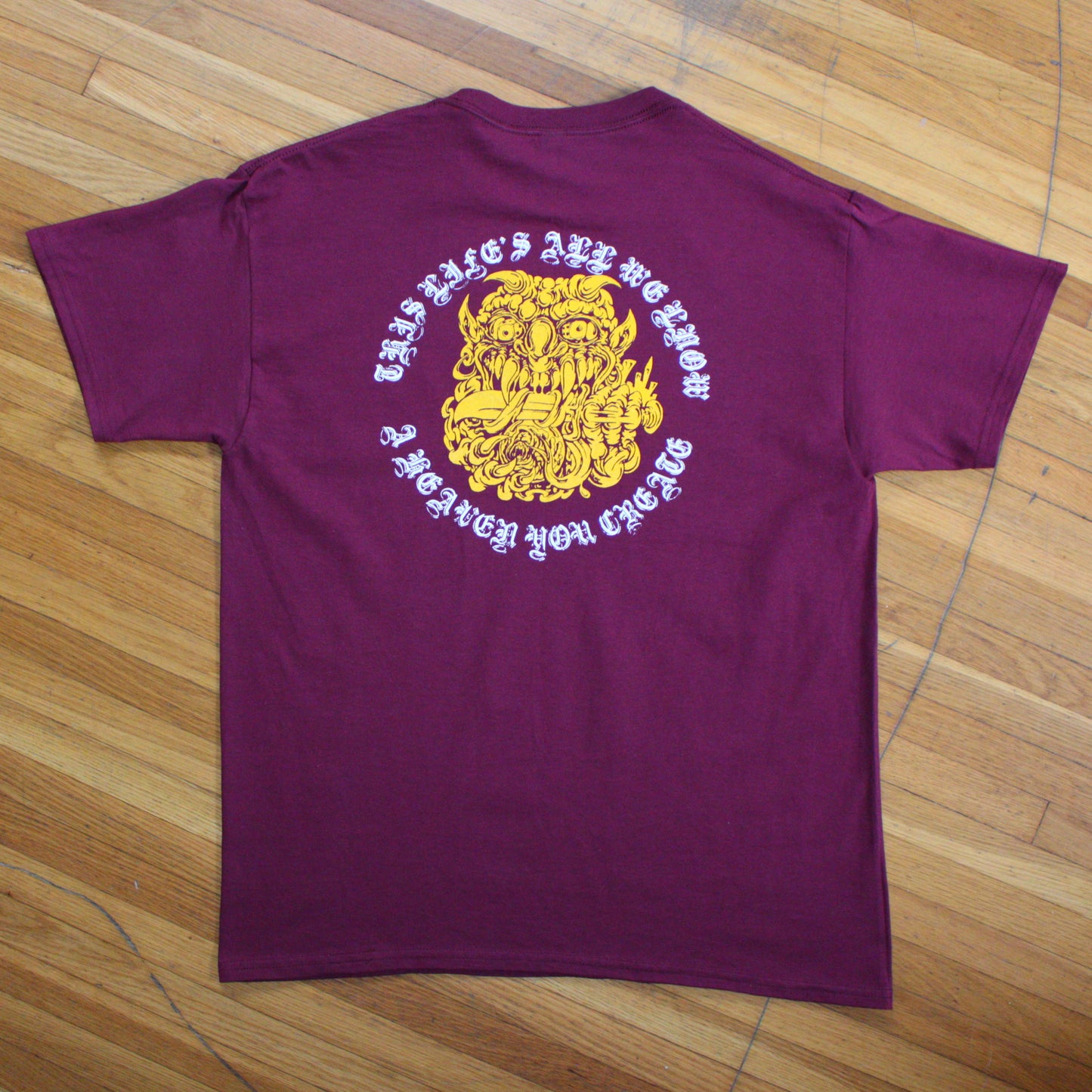 Hereditary "EMPTY FAITH" Maroon T-Shirt